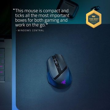 Razer Basilisk Mobile RGB Şarjlı Makrolu Ergonomik Optik Kablolu/Kablosuz Gaming Mouse