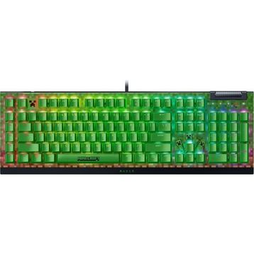 Razer BlackWidow V4 X Minecraft Edition RZ03-04704100-R3M1 RGB Green Switch Kablolu Mekanik Gaming Klavye