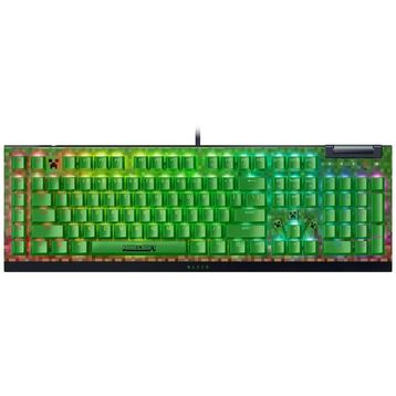 Razer BlackWidow V4 X Minecraft Edition RZ03-04704100-R3M1 RGB Green Switch Kablolu Mekanik Gaming Klavye