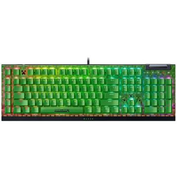Razer BlackWidow V4 X Minecraft Edition RZ03-04704100-R3M1 RGB Green Switch Kablolu Mekanik Gaming Klavye