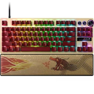 Razer Huntsman V3 Pro Counter Strike 2 Edition RGB TKL Analog Optical Switch Kablolu Mekanik Gaming Klavye
