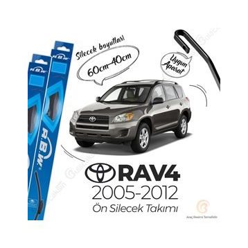 RBW 2005-2012 Toyota Rav4 Muz Silecek Takımı