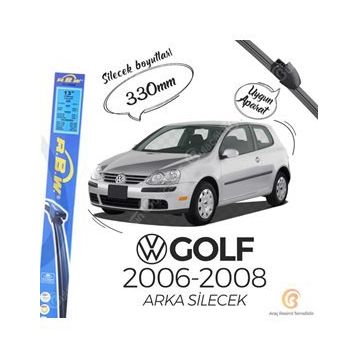 RBW 2006-2008 Volkswagen Golf 5 Arka Silecek