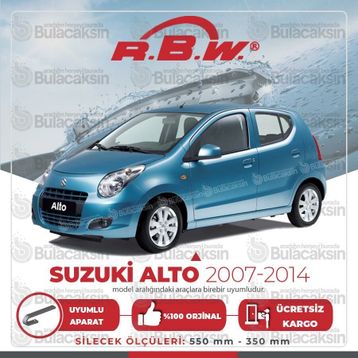 RBW 2007-2014 Suzuki Alto Muz Silecek Takımı