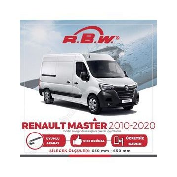 RBW 2010-2020 Renault Master Muz Silecek Takımı