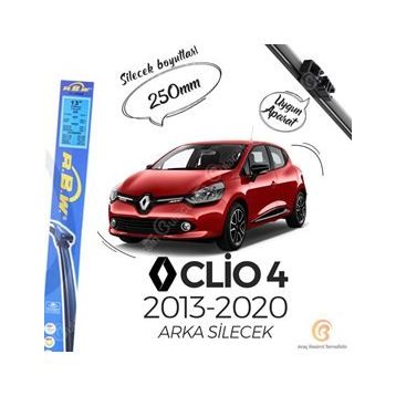 RBW 2012-2020 Renault Clio 4 Arka Silecek