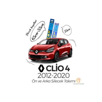 RBW 2012-2020 Renault Clio 4 Arka Silecek