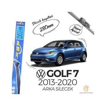 RBW 2013-2020 Volkswagen Golf 7 Arka Silecek
