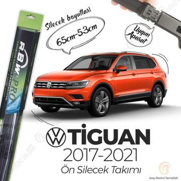 RBW 2016-2021 Volkswagen Tiguan Muz Silecek Takımı