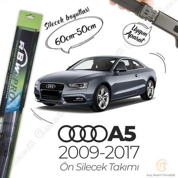 RBW Audi A5 Muz 2009-2017 Pro Silecek Takımı