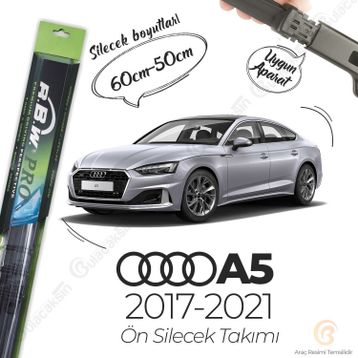 RBW Audi A5 Muz 2018-2021 Pro Silecek Takımı