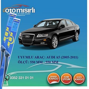 RBW Audi A6 2005-2011 Ön Silecek Takımı