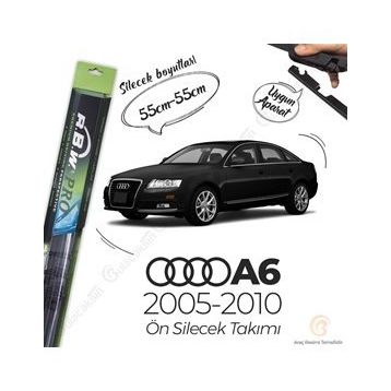 RBW Audi A6 Muz 2005-2011 Pro Silecek Takımı