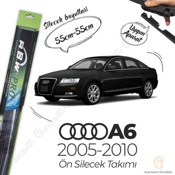 RBW Audi A6 Muz 2005-2011 Pro Silecek Takımı