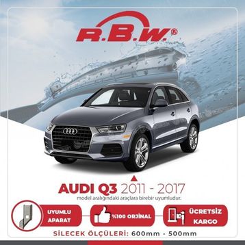 RBW Audi Q3 Muz 2011-2017 Silecek Takımı