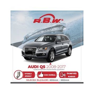 RBW Audi Q5 Muz 2008-2017 Pro Silecek Takımı