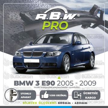 RBW Bmw E90 Muz 2005-2009 Pro Silecek Takımı