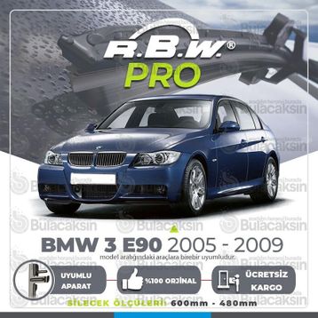 RBW Bmw E90 Muz 2005-2009 Pro Silecek Takımı
