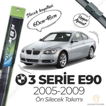 RBW Bmw E90 Muz 2005-2009 Pro Silecek Takımı