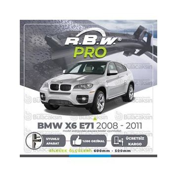 RBW Bmw X6 E71 Muz 2008-2011 Pro Silecek Takımı