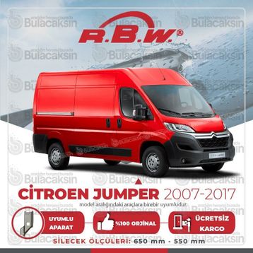 RBW Citroen Jumper Muz 2007-2017 Silecek Takımı
