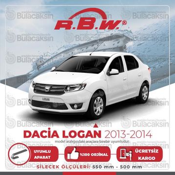 RBW Dacia Logan Muz 2013-2014 Silecek Takımı