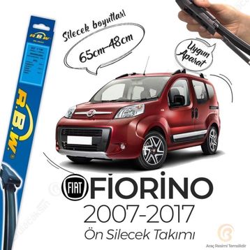 RBW Fiat Fiorino Muz 2007-2017 Silecek Takımı
