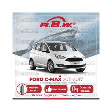 RBW Ford C-Max 2011-2017 Muz Silecek Takımı