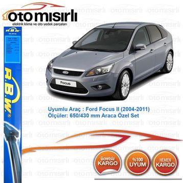 RBW Ford Focus 2 2004-2011 Ön Silecek Takımı