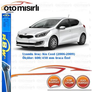 RBW Kia Ceed 2006 -2009 Ön Silecek Takımı