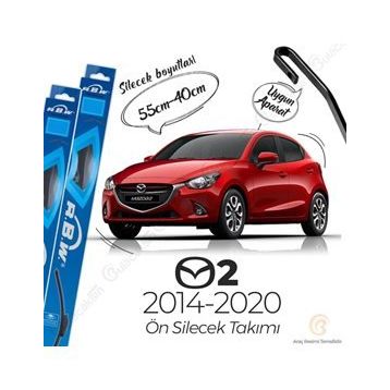 RBW Mazda 2 Muz 2014-2020 Silecek Takımı