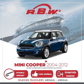 RBW Mini Cooper 2004-2012 Ön Muz Silecek Takımı