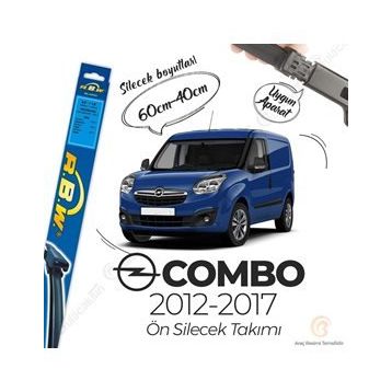 RBW Opel Combo 2012-2017 Muz Silecek Takımı