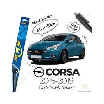 RBW Opel Corsa E 2014-2019 Muz Silecek Takımı