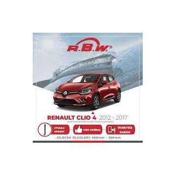 RBW Renault Clio 4 2012-2017 Ön Muz Silecek Takımı