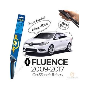 RBW Renault Fluence 2010-2018 Ön Muz Silecek Takımı