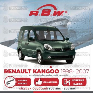 RBW Renault Kangoo 1998-2007 Ön Muz Silecek Takımı