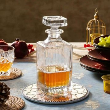 RCR Adagio 750 ml Şeffaf Viski Şişesi