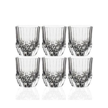 RCR Adagio Yüksek Kalite Cam 6'lı 350 ml Su Bardağı Seti