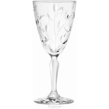 RCR Laurus 6'lı 280 ml Kadeh Seti