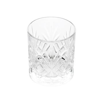 RCR Melodia Yüksek Kalite Cam 6'lı 80 ml Kahve Yanı Bardak Seti