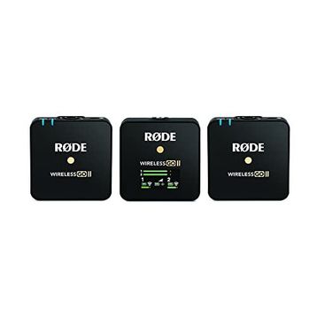 RØDE Wireless GO II Çift Kanallı Kayıt Edicili Telsiz Mikrofon Sistemi