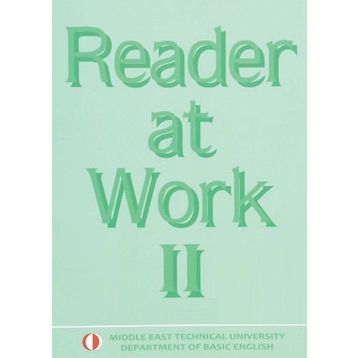 Reader At Work II Odtü Yayıncılık