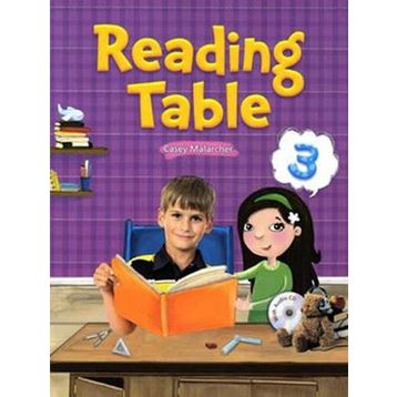 READING TABLE 3 WORKBOOK + AUDIO CD - CASEY MALARCHER