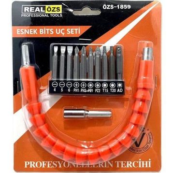 Real Özs Flexible Esnek Bits Uç Seti 12 Parça