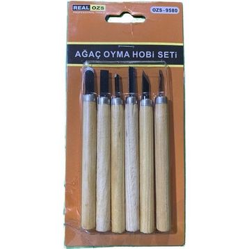 Real Özs ÖZS-9580 Ağaç Oyma Hobi Seti
