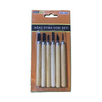 Real Özs ÖZS-9580 Ağaç Oyma Hobi Seti
