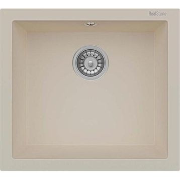 Real Stone Gordion 52 Krem Granit Eviye