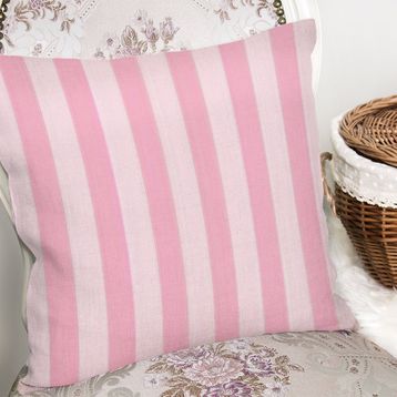 RealHomes K3409 Pembe Renklerin Uyumu Modern Tasarımlı Dekoratif Kırlent Kılıfı