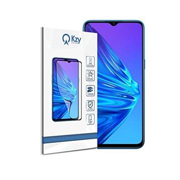 Realme 5 ile Uyumlu Tam Kaplayan Fiber Nano Ekran Koruyucu Cam
